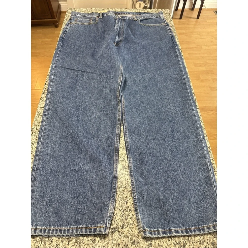 NWT Men's Levi's 550 Relaxed Fit Tapered Leg Denim Jeans‎ 42x30 Medium Wash